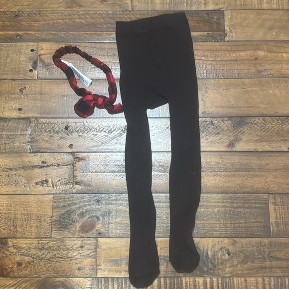 Infant holiday/party dress Baby gap 18 to 24 months red and black plaid - Picture 8 of 8